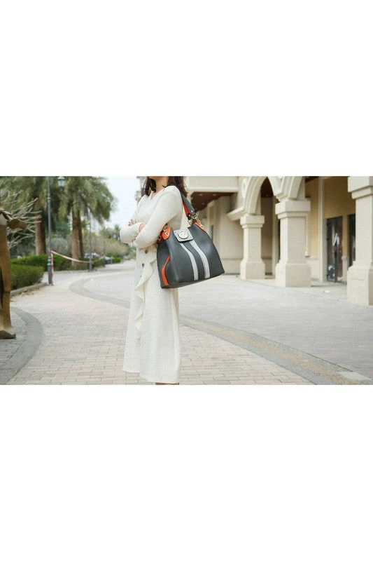 MKF Mirtha Hobo Handbag With Wallet Women By Mia K 3 MKF Mirtha Hobo Handbag With Wallet Women By Mia K