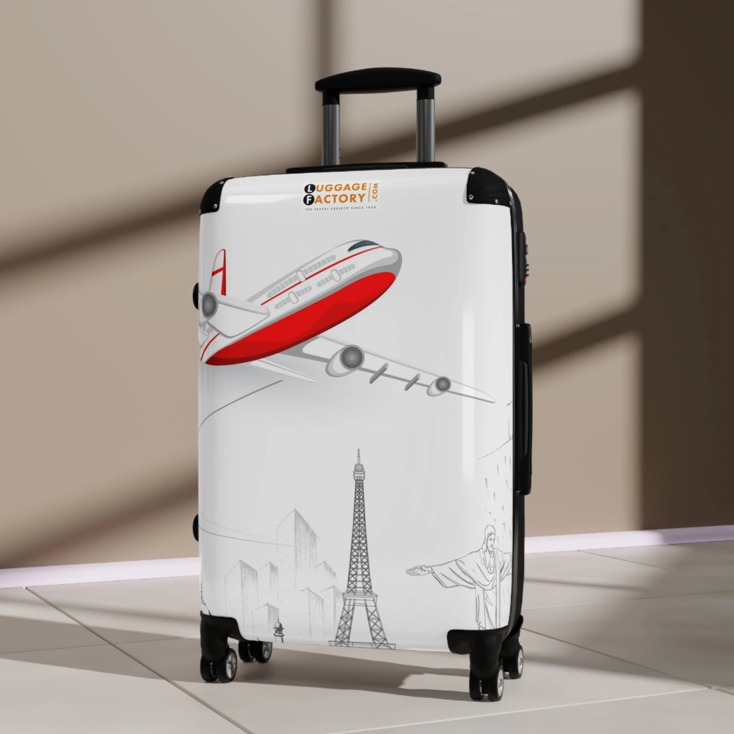 LFO - Luggage Factory - Paris Suitcase 6 LFO - Luggage Factory - Paris Suitcase - Image 4