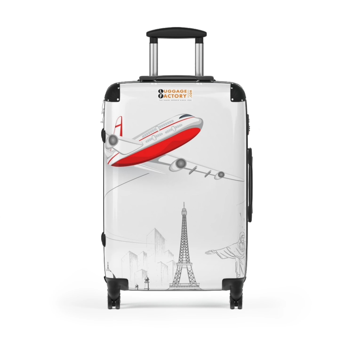 LFO - Luggage Factory - Paris Suitcase 4 LFO - Luggage Factory - Paris Suitcase - Image 2