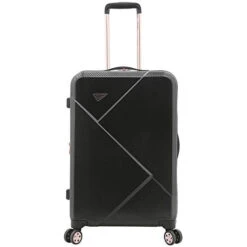 Kensie Women's Dawn Hardside 3-Piece Spinner Luggage Set, Black, (20/24/28) -Vera Bradley Shop 310KvBg NVL