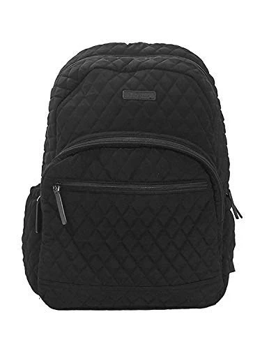 Vera Bradley Large Classic Black Essential Backpack 3 Vera Bradley Large Classic Black Essential Backpack
