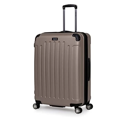 Kenneth Cole Reaction Renegade 28” Check Size Luggage Lightweight Hardside Expandable 8-Wheel Spinner Travel Suitcase, Champagne, Inch 3 Kenneth Cole Reaction Renegade 28” Check Size Luggage Lightweight Hardside Expandable 8-Wheel Spinner Travel Suitcase, Champagne, Inch