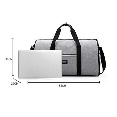 Waterproof Travel Mens Garment Bags Women Travel Shoulder Bag 2 In 1 Large Luggage Duffel Totes 7 Waterproof Travel Mens Garment Bags Women Travel Shoulder Bag 2 In 1 Large Luggage Duffel Totes - Image 5