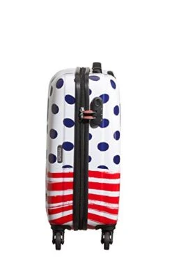 American Tourister Disney Legends - Spinner S - Kids Luggage, 55 Cm, 36 L, Multicolour (Mickey Dots) -Vera Bradley Shop 311dg3HXYsL