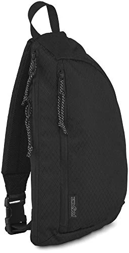 JanSport City Sling Crossbody Bag - Versatile Backpack | Ideal Travel & Day Pack | Blacktop 4 JanSport City Sling Crossbody Bag - Versatile Backpack | Ideal Travel & Day Pack | Blacktop - Image 2