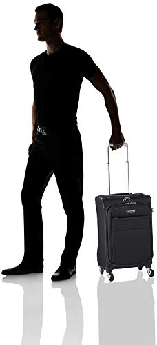 Samsonite Eco Lite Spinner Unisex Medium Black Polyethylene Luggage Bag TSA Approved 112330-1548 4 Samsonite Eco Lite Spinner Unisex Medium Black Polyethylene Luggage Bag TSA Approved 112330-1548 - Image 2