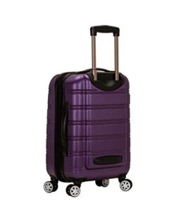 Rockland Melbourne Hardside Expandable Spinner Wheel Luggage, Purple, Carry-On 20-Inch -Vera Bradley Shop 313q9DwotjL