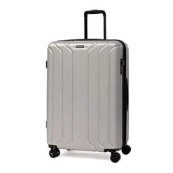 NONSTOP Luggage Expandable Spinner Wheels Hard Side Shell Travel Suitcase Set 3 Piece Lightweight With TSA Lock And Double USB Port, NEW YORK Collection (Silver, 3-Piece Set (20/24/28)) 17 NONSTOP Luggage Expandable Spinner Wheels Hard Side Shell Travel Suitcase Set 3 Piece Lightweight With TSA Lock And Double USB Port, NEW YORK Collection (Silver, 3-Piece Set (20/24/28)) -Vera Bradley Shop 315kkJGttkL