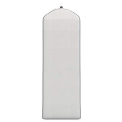 Wedding Gown Gusseted Garment Bag - 20" Gusset For Large Bridal And Prom Dresses With Boxed Bottom - ID Window - 72" X 24" - White And Grey - Monster Bag Collection By Your Bags -Vera Bradley Shop 318OMpzxuqL