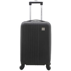 Travelers Club Cosmo Hardside Spinner Luggage, Black, Carry-On 20-Inch -Vera Bradley Shop 31BAaFuT 4L