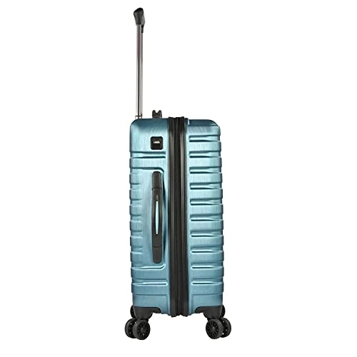U.S. Traveler Boren Polycarbonate Hardside Rugged Travel Suitcase Luggage With 8 Spinner Wheels, Aluminum Handle, Teal, Carry-on 22-Inch, USB Port 6 U.S. Traveler Boren Polycarbonate Hardside Rugged Travel Suitcase Luggage With 8 Spinner Wheels, Aluminum Handle, Teal, Carry-on 22-Inch, USB Port - Image 4