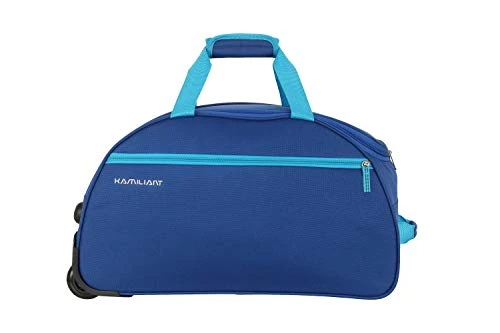 Kamiliant By American Tourister KAM Brio Polyester 52 Cms Blue Travel Duffle (KAM BRIO WHD 52cm - Blue) 3 Kamiliant By American Tourister KAM Brio Polyester 52 Cms Blue Travel Duffle (KAM BRIO WHD 52cm - Blue)