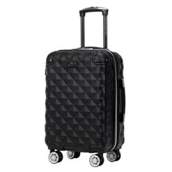 Kenneth Cole Reaction Diamond Tower Luggage Collection Lightweight Hardside Expandable 8-Wheel Spinner Travel Suitcase, Black, 20-Inch Carry On 13 Kenneth Cole Reaction Diamond Tower Luggage Collection Lightweight Hardside Expandable 8-Wheel Spinner Travel Suitcase, Black, 20-Inch Carry On -Vera Bradley Shop 31F2u 74VFS