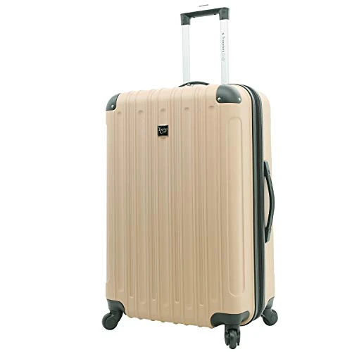 Travelers Club Midtown Hardside 4-Piece Luggage Travel Set, Tan 5 Travelers Club Midtown Hardside 4-Piece Luggage Travel Set, Tan - Image 3