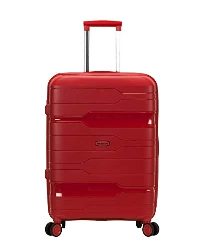 Rockland Linear 3-Piece Hardside Spinner Wheel Luggage Set, Red, (19/23/27) 9 Rockland Linear 3-Piece Hardside Spinner Wheel Luggage Set, Red, (19/23/27) - Image 7