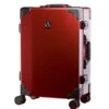 Andiamo Classico Suitcase With Built-in TSA Lock - Zipperless 20 Inch Hardside Carry On Bag- Lightweight (ABS+PC) Luggage With 8-Rolling Spinner Wheels (Red Ruby) -Vera Bradley Shop 31HvPecevoL