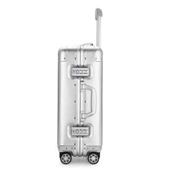 YUEMAI Aluminum Alloy Luggage Hard Shell Carry-Ons With Spinner Wheels, Zipperless & Lightweight Suitcases For Travel With Tsa Lock (20", Silver) 16 YUEMAI Aluminum Alloy Luggage Hard Shell Carry-Ons With Spinner Wheels, Zipperless & Lightweight Suitcases For Travel With Tsa Lock (20", Silver) -Vera Bradley Shop 31IDEmGg87L