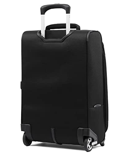 Travelpro Skypro Lightweight Airline Size Carry On Luggage Trolley Suitcase (Midnight Black, 22" Expandable Rollaboard) 9 Travelpro Skypro Lightweight Airline Size Carry On Luggage Trolley Suitcase (Midnight Black, 22" Expandable Rollaboard) - Image 7