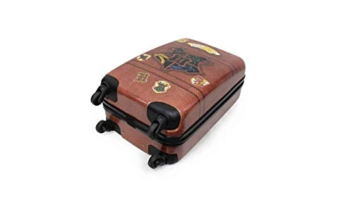 Harry Potter Luggage 21 Inch Hogwarts Express Hard-Sided Suitcase Rolling Luggage Carry-On Tween Spinner Travel Trolley For Kids - Brown 8 Harry Potter Luggage 21 Inch Hogwarts Express Hard-Sided Suitcase Rolling Luggage Carry-On Tween Spinner Travel Trolley For Kids - Brown - Image 6