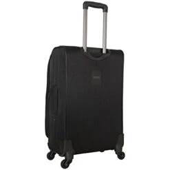 Kenneth Cole Reaction Going Places 24" 600d Polyester Expandable 4-Wheel Spinner Checked Luggage, Black 17 Kenneth Cole Reaction Going Places 24" 600d Polyester Expandable 4-Wheel Spinner Checked Luggage, Black -Vera Bradley Shop 31M57v CJdL