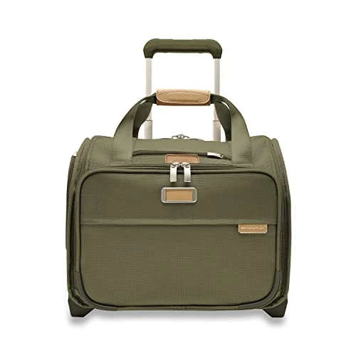 Briggs & Riley 2-Wheel Cabin Bag, Olive 3 Briggs & Riley 2-Wheel Cabin Bag, Olive