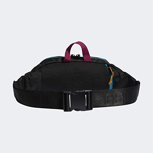Adidas Originals Unisex Utility Crossbody Bag, Black/Active Teal/Berry, ONE SIZE 4 Adidas Originals Unisex Utility Crossbody Bag, Black/Active Teal/Berry, ONE SIZE - Image 2