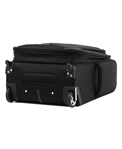 Travelpro Skypro Lightweight Airline Size Carry On Luggage Trolley Suitcase (Midnight Black, 22" Expandable Rollaboard) 8 Travelpro Skypro Lightweight Airline Size Carry On Luggage Trolley Suitcase (Midnight Black, 22" Expandable Rollaboard) - Image 6