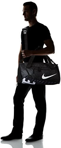 Nike Alpha Adapt Crossbody Medium Duffel Bag Black/Black/White 7 Nike Alpha Adapt Crossbody Medium Duffel Bag Black/Black/White - Image 5