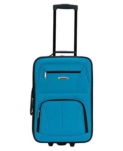Rockland Journey Softside Upright Luggage Set, Turquoise, 4-Piece (14/19/24/28) 12 Rockland Journey Softside Upright Luggage Set, Turquoise, 4-Piece (14/19/24/28) - Image 10