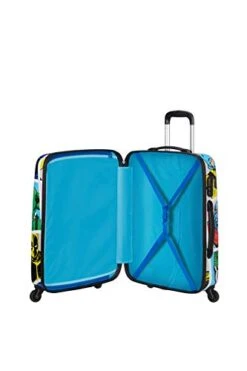 American Tourister Unisex Adults’ Luggage Suitcase, Multicolored (Marvel Pop Art), M (65 Cm - 62.5 L) -Vera Bradley Shop 31S Uvz3U L