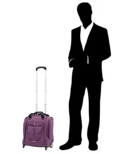 Travelpro Skypro Lightweight Airline Size Carry On Luggage Trolley Suitcase (Orchid Purple, 2-Wheel Underseat Bag) 11 Travelpro Skypro Lightweight Airline Size Carry On Luggage Trolley Suitcase (Orchid Purple, 2-Wheel Underseat Bag) -Vera Bradley Shop 31SV4OT227L