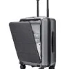 NINETYGO Carry On Luggage 22x14x9 With Spinner Wheels, Hardside Carry On Suitcase With Front Pocket Lock Cover, Super Convenient & Lightweight For Business Travel (20")