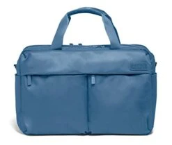 Lipault - City Plume 24H Bag - Top Handle Shoulder Overnight Travel Weekender Duffel Luggage For Women - Steel Blue