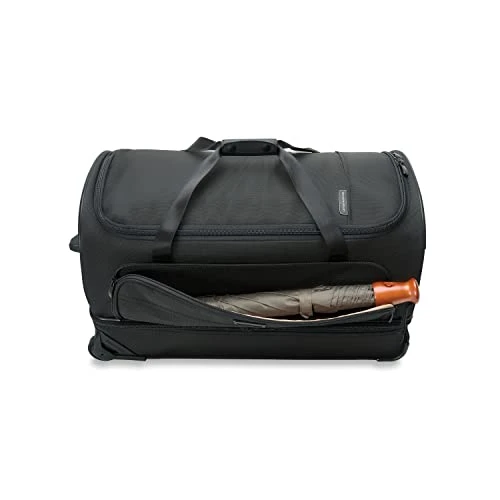 Briggs & Riley Medium 2-Wheel Duffle, Black 12 Briggs & Riley Medium 2-Wheel Duffle, Black - Image 10