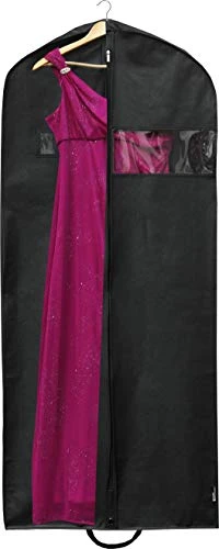 Simplehousware 60-Inch Heavy Duty Garment Bag For Suits, Tuxedos, Dresses, Coats 5 Simplehousware 60-Inch Heavy Duty Garment Bag For Suits, Tuxedos, Dresses, Coats - Image 3