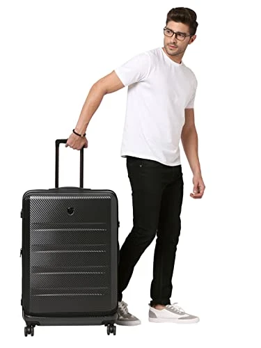 HEYS EZ Access 2.0 Range Charcoal Color Hard Large Luggage, Silver, Luggage 5 HEYS EZ Access 2.0 Range Charcoal Color Hard Large Luggage, Silver, Luggage - Image 3