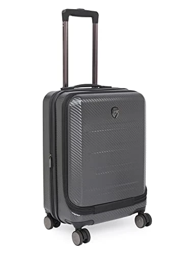 HEYS EZ Access 2.0 Range Charcoal Color Hard Cabin Luggage, Silver, Cabin, Luggage 9 HEYS EZ Access 2.0 Range Charcoal Color Hard Cabin Luggage, Silver, Cabin, Luggage - Image 7