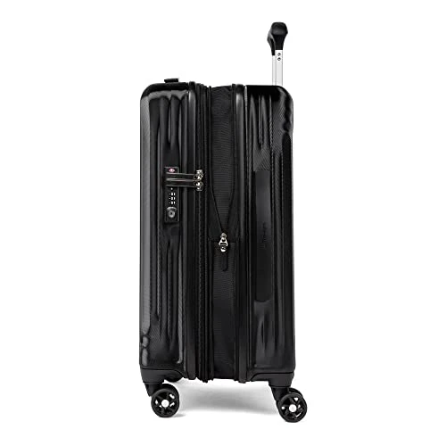 Travelpro Maxlite Air Hardside Expandable Luggage, 8 Spinner Wheels, Lightweight Hard Shell Polycarbonate, Black, Carry-On 21-Inch 6 Travelpro Maxlite Air Hardside Expandable Luggage, 8 Spinner Wheels, Lightweight Hard Shell Polycarbonate, Black, Carry-On 21-Inch - Image 4