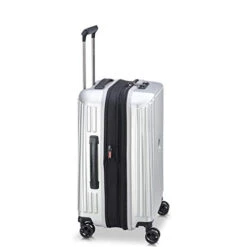DELSEY Paris Securitime Expandable Luggage With Spinner Wheels, Silver, Carry-On 19 Inch 17 DELSEY Paris Securitime Expandable Luggage With Spinner Wheels, Silver, Carry-On 19 Inch -Vera Bradley Shop 31XHvyeawEL