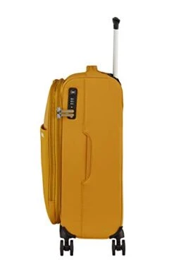 American Tourister Unisex Adults Expandable, Yellow (Golden Yellow), Spinner S Erweiterbar (55 Cm-48.5 L) 19 American Tourister Unisex Adults Expandable, Yellow (Golden Yellow), Spinner S Erweiterbar (55 Cm-48.5 L) -Vera Bradley Shop 31XWfos46LL