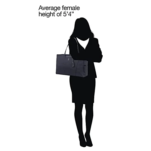 Travelpro Maxlite 5 Softside Lightweight Women's Carry-On Travel Tote Laptop Bag, Work School Travel, Midnight Blue 4 Travelpro Maxlite 5 Softside Lightweight Women's Carry-On Travel Tote Laptop Bag, Work School Travel, Midnight Blue - Image 2