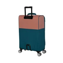 It Luggage Duo-Tone 3 Piece Softside 4 Wheel Spinner Set, Peach/Sea Teal, 3 Pc -Vera Bradley Shop 31Y E0iYUAL