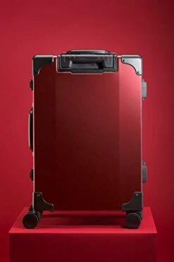 Andiamo Classico Suitcase With Built-in TSA Lock - Zipperless 20 Inch Hardside Carry On Bag- Lightweight (ABS+PC) Luggage With 8-Rolling Spinner Wheels (Red Ruby) 14 Andiamo Classico Suitcase With Built-in TSA Lock - Zipperless 20 Inch Hardside Carry On Bag- Lightweight (ABS+PC) Luggage With 8-Rolling Spinner Wheels (Red Ruby) -Vera Bradley Shop 31Z HD 2rrL