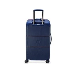 DELSEY Paris Chatelet Hardside 2.0 Luggage With Spinner Wheels, Navy, Checked-26 Inch Trunk, No Brake -Vera Bradley Shop 31ZjMpO7OFL