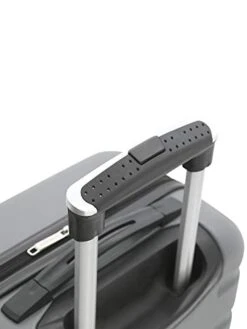 Wrangler Hardside Carry-On Spinner Luggage, Charcoal Grey, 20-Inch -Vera Bradley Shop 31ZtJuMcDYL