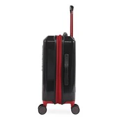 Hurley Swiper Hardside Spinner Carry On Luggage 21", Black/Red -Vera Bradley Shop 31 mrK5GivS