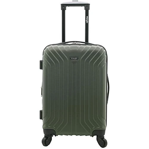 Wrangler Auburn Hills Hardside Spinner Luggage, Thyme Green, Carry-On 20-Inch 3 Wrangler Auburn Hills Hardside Spinner Luggage, Thyme Green, Carry-On 20-Inch