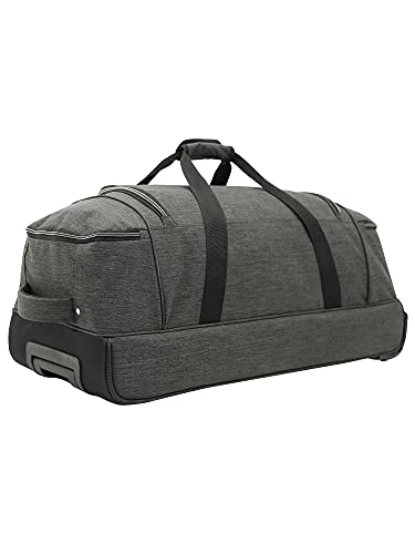 Travelers Club 30" Travel Rolling Duffel Bag, Grey, Inch 8 Travelers Club 30" Travel Rolling Duffel Bag, Grey, Inch - Image 6