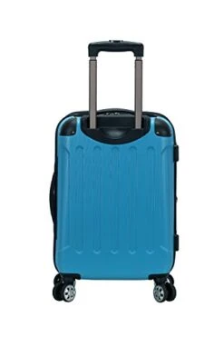 Rockland London Hardside Spinner Wheel Luggage, Turquoise, Carry-On 20-Inch -Vera Bradley Shop 31dCQFH56iL