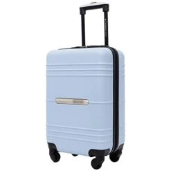 Travelers Club 20" Richmond Spinner Carry-On Luggage, Blue, Inch -Vera Bradley Shop 31dQhaRihPL